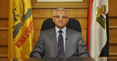 الدكتور جمال الدين علي أبو المجد رئيس جامعة المنيا،